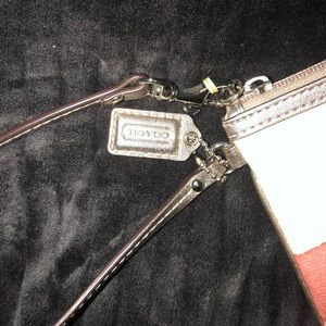 Never used before coach wrist wallet/ purse